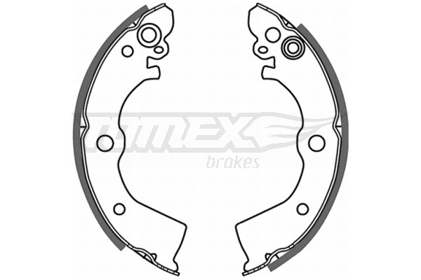 TOMEX Brakes Bremsbackensatz